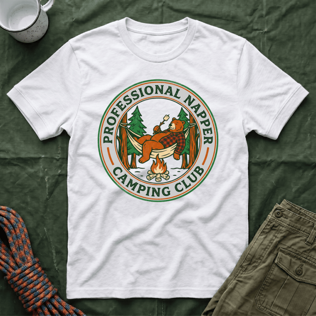Professional Napper Camping Club T-Shirt