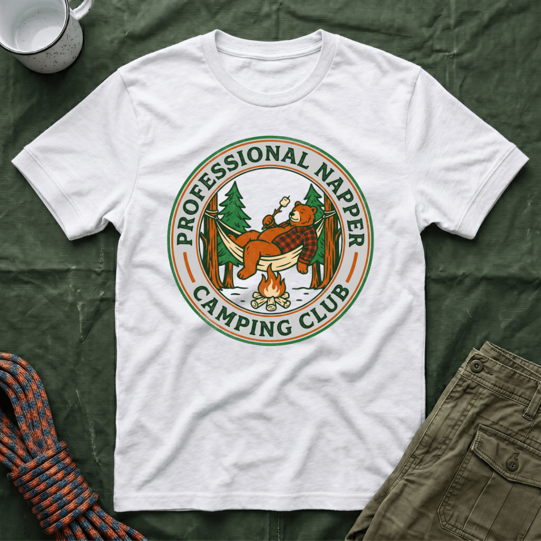 Professional Napper Camping Club T-Shirt