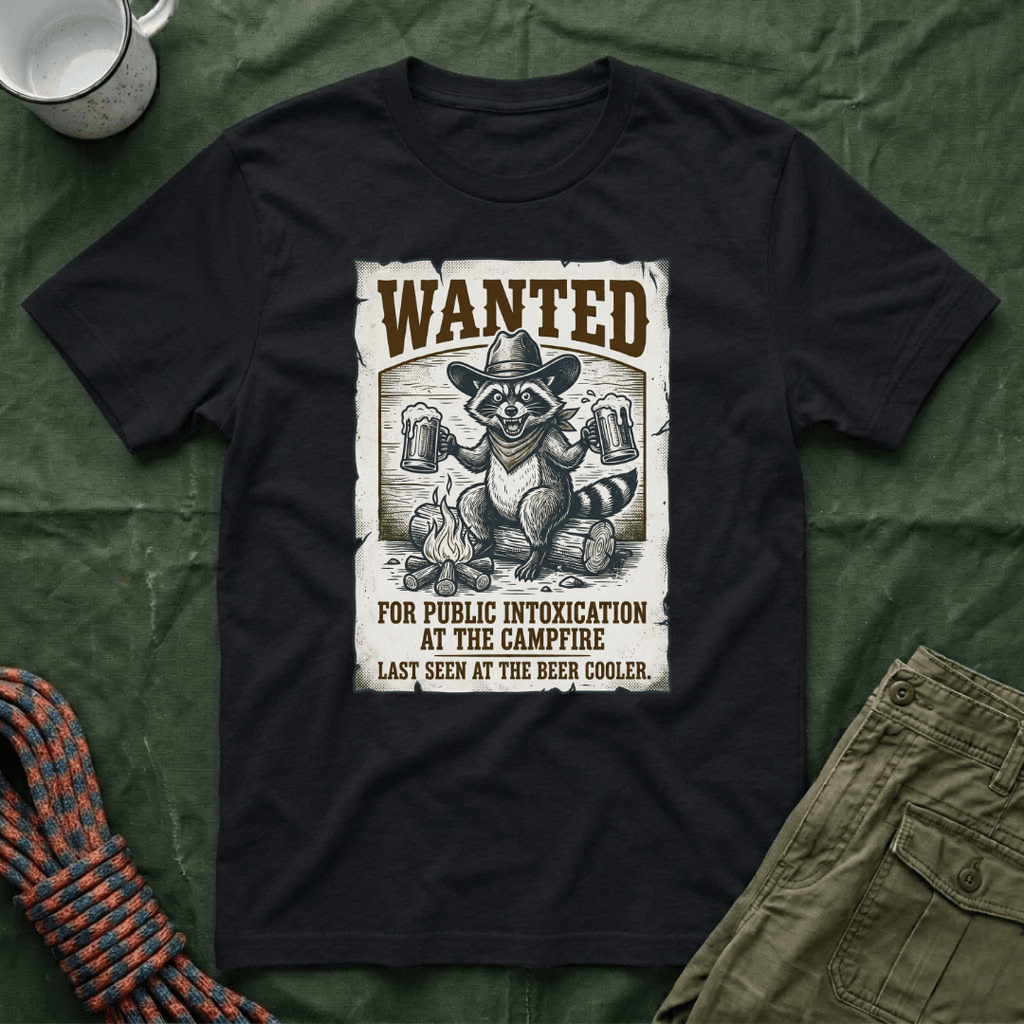 Racoon Wanted T-Shirt