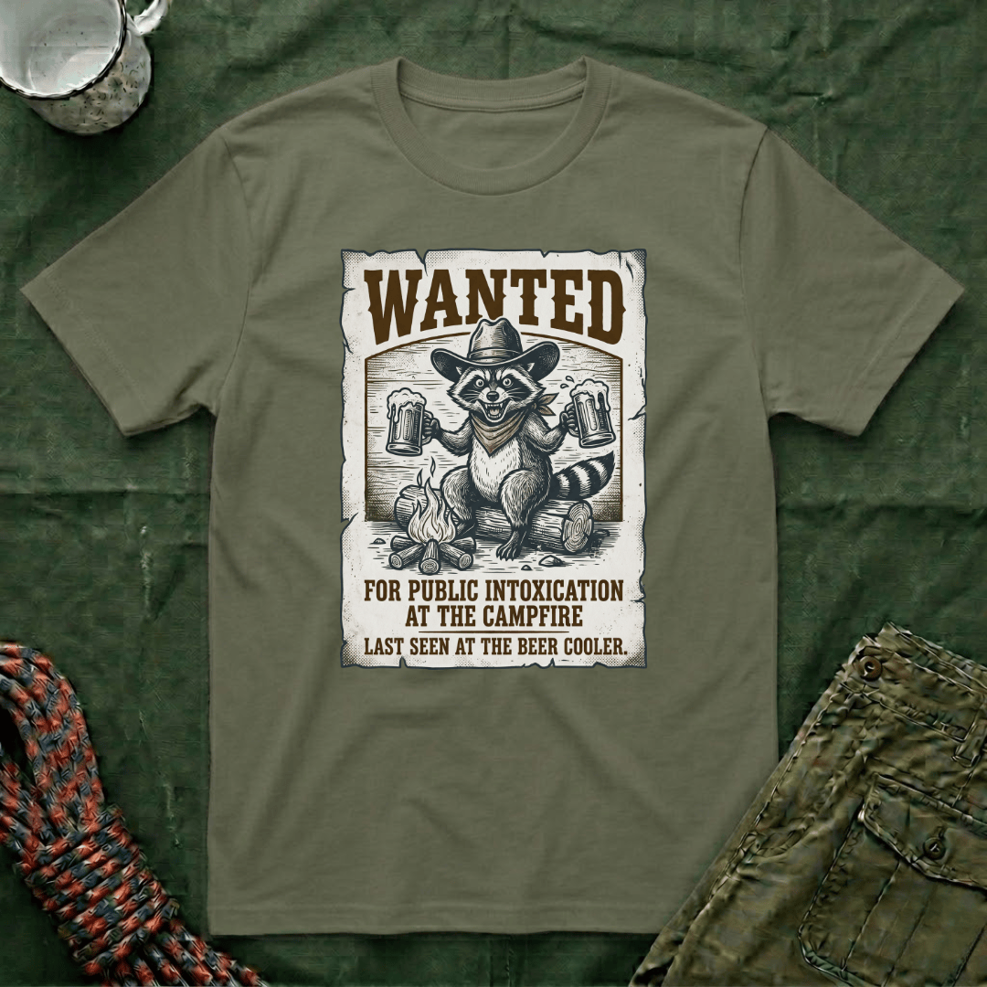 Racoon Wanted T-Shirt