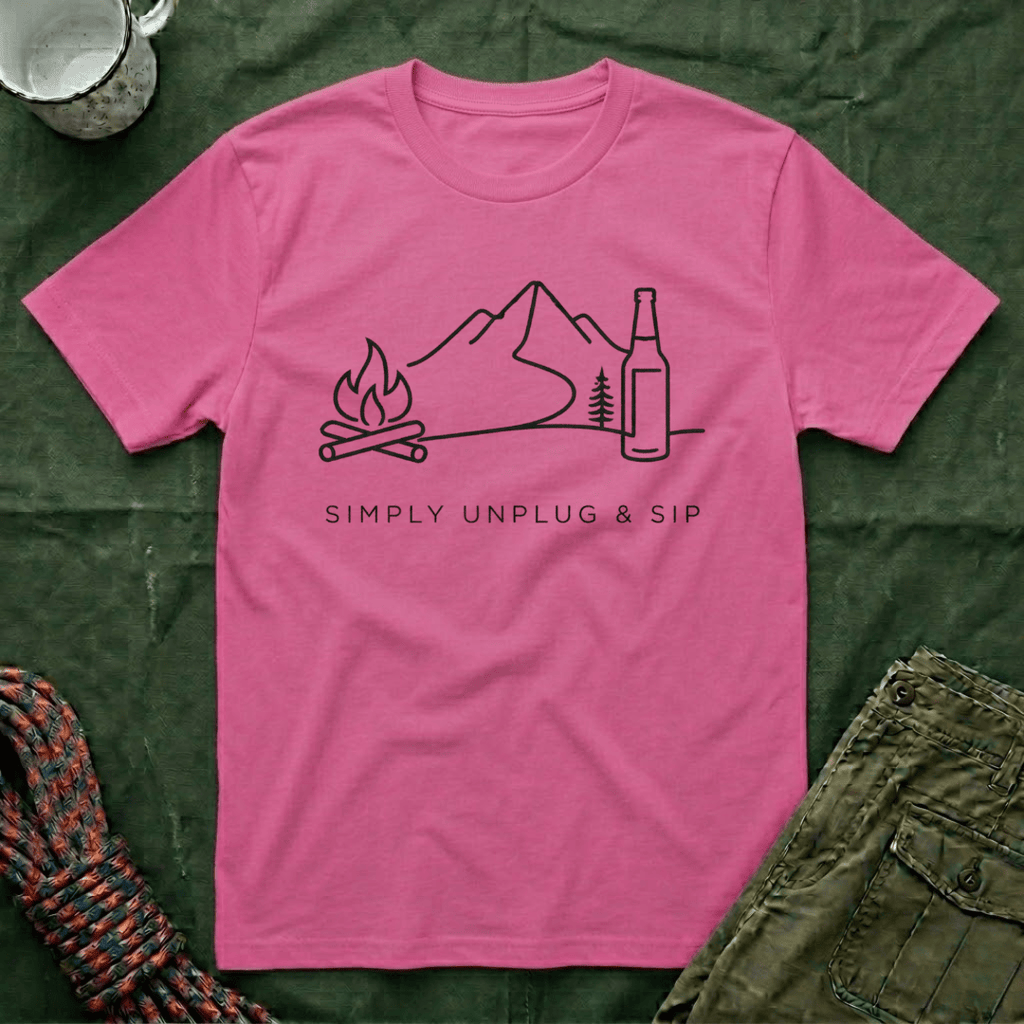 Simply Unplug and Sip T-Shirt