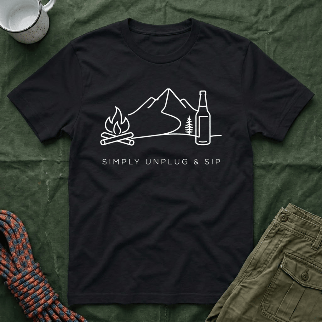 Simply Unplug and Sip T-Shirt