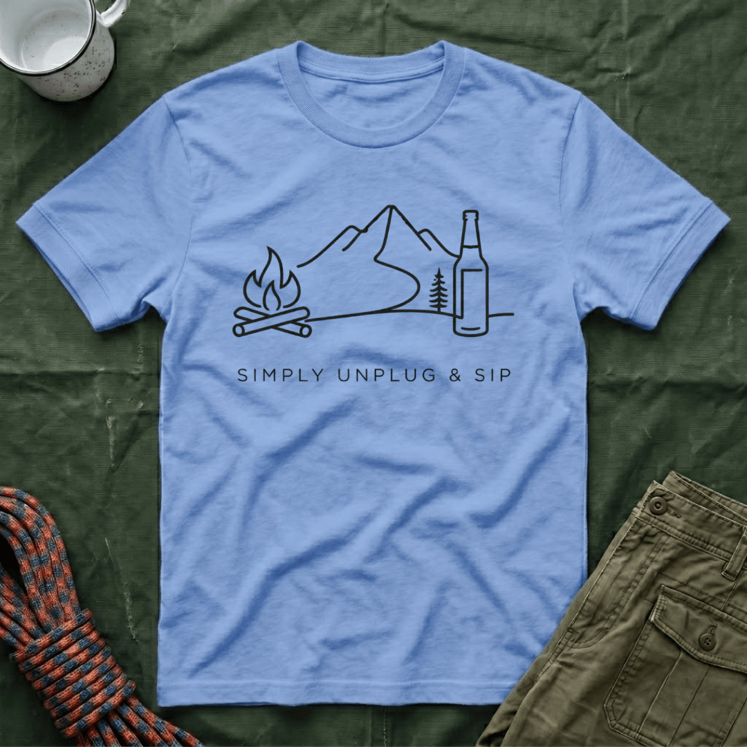 Simply Unplug and Sip T-Shirt
