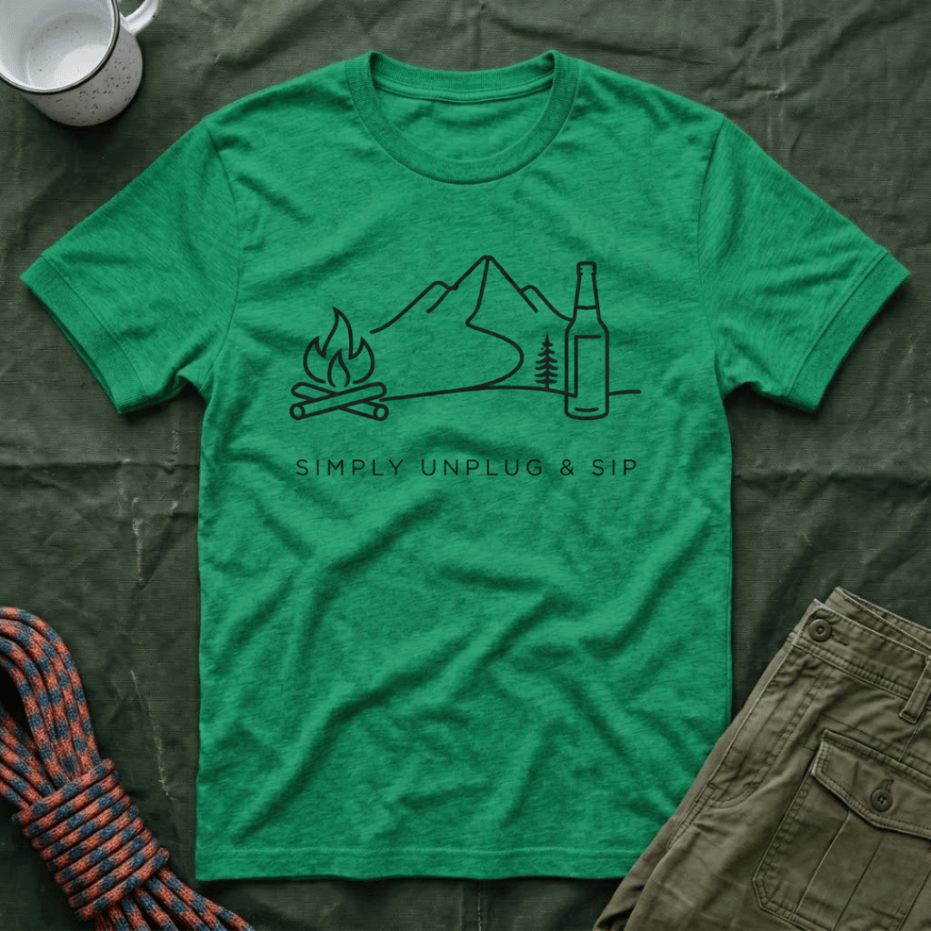 Simply Unplug and Sip T-Shirt