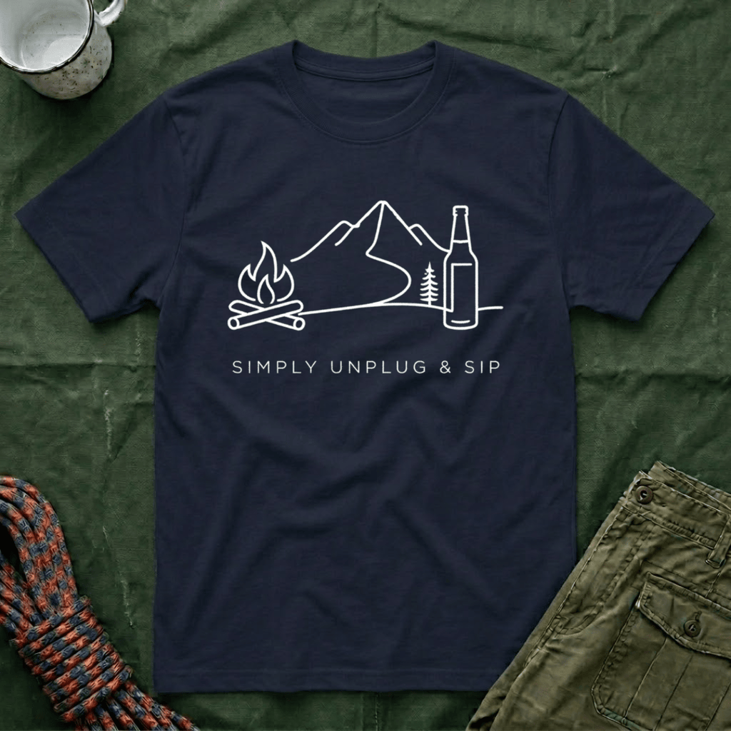 Simply Unplug and Sip T-Shirt