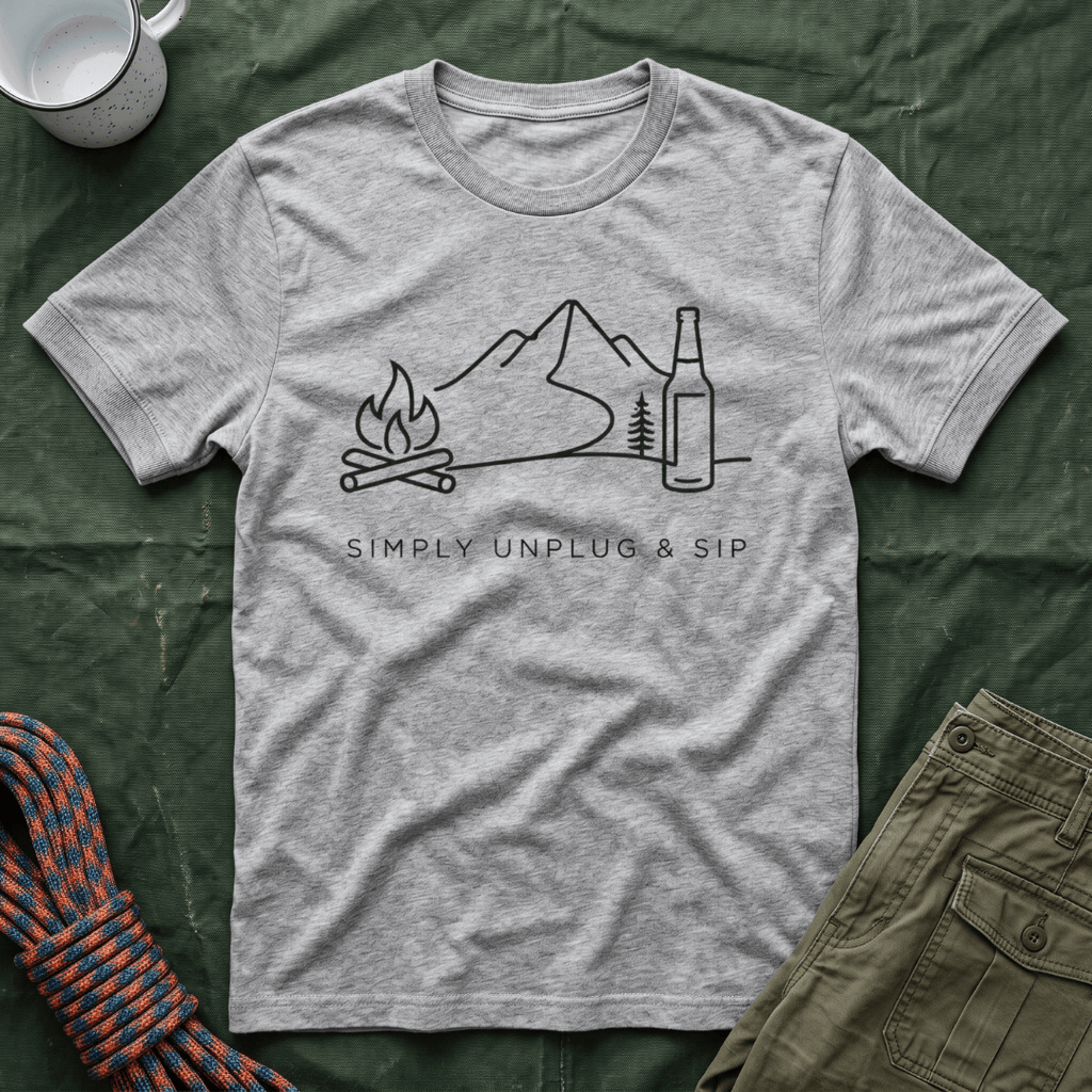 Simply Unplug and Sip T-Shirt