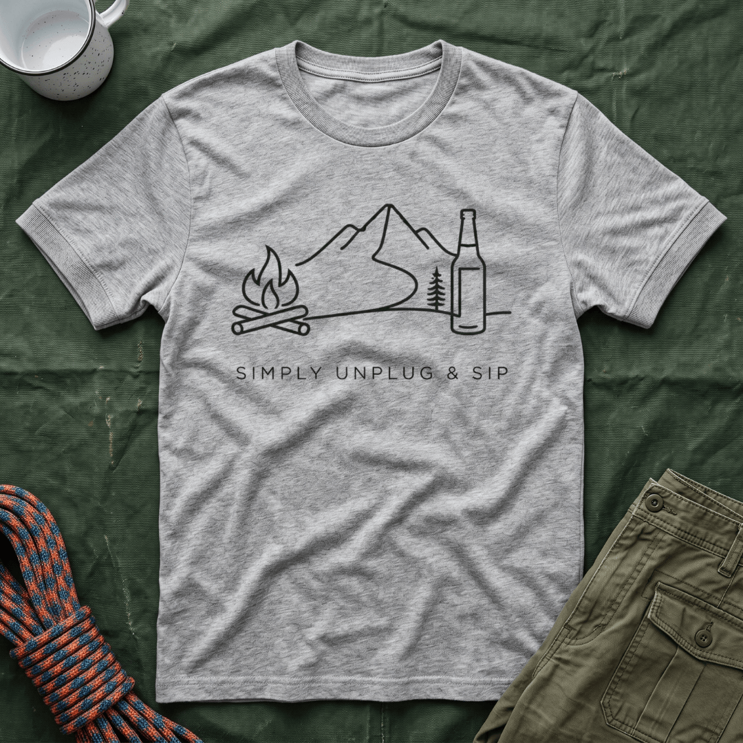 Simply Unplug and Sip T-Shirt