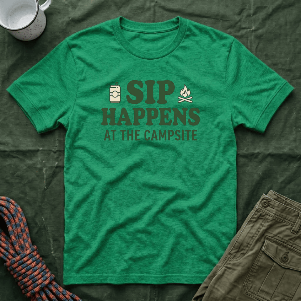 Sip Happens At The Campsite T-Shirt