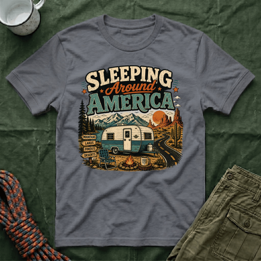 Sleeping Around America T-Shirt