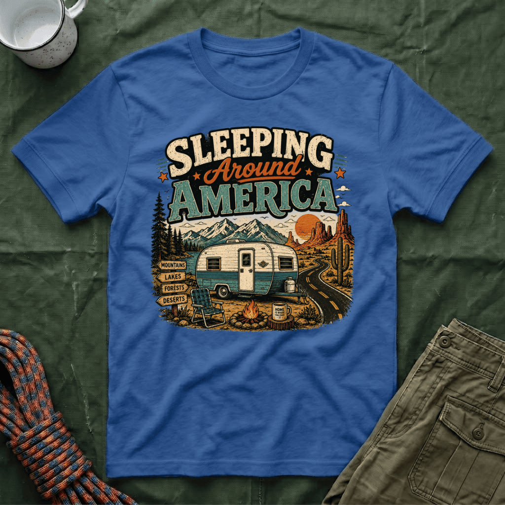 Sleeping Around America T-Shirt