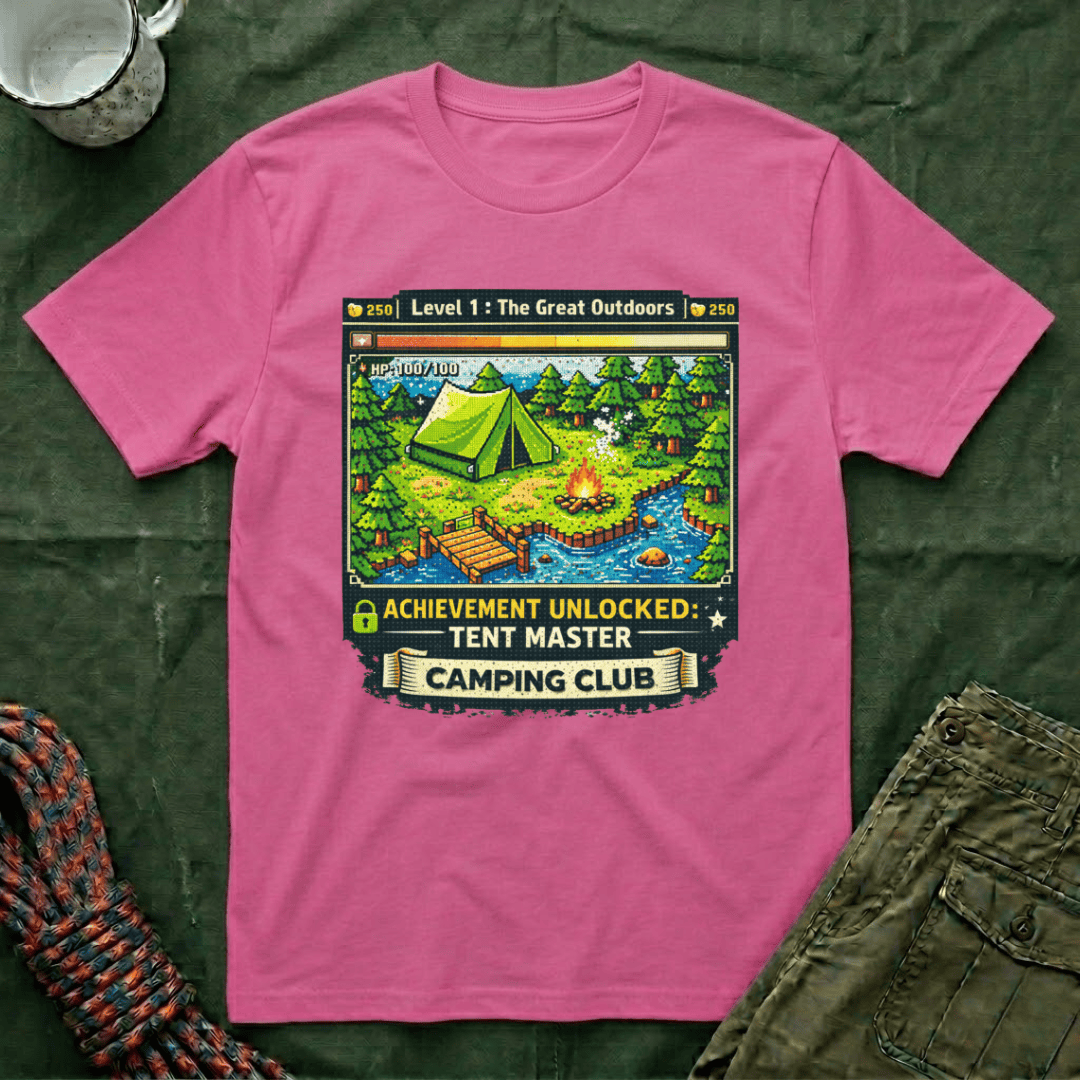 The Great Outdoors Camping Club Gamer T-Shirt