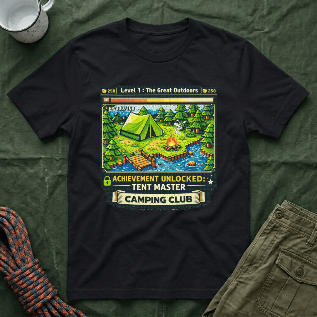The Great Outdoors Camping Club Gamer T-Shirt