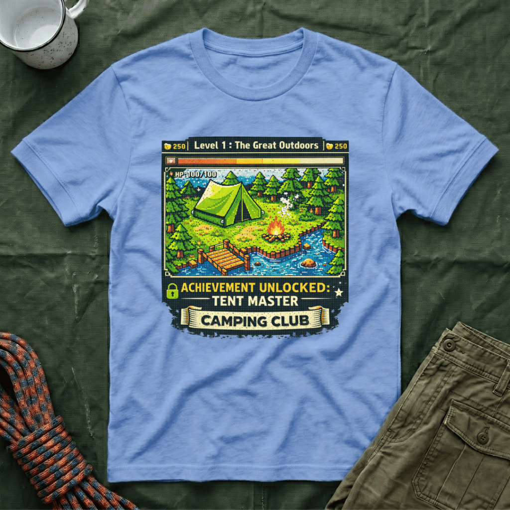 The Great Outdoors Camping Club Gamer T-Shirt