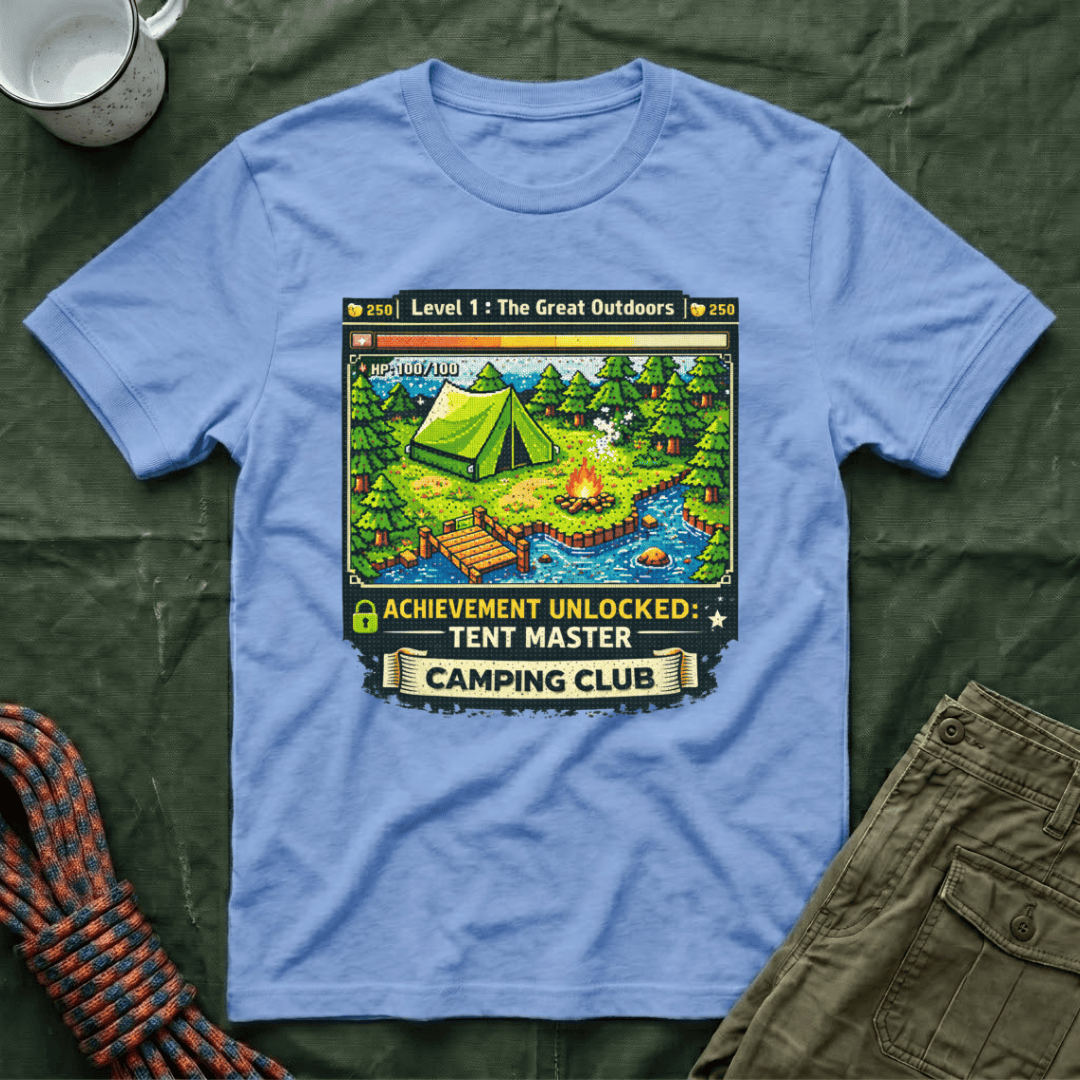 The Great Outdoors Camping Club Gamer T-Shirt