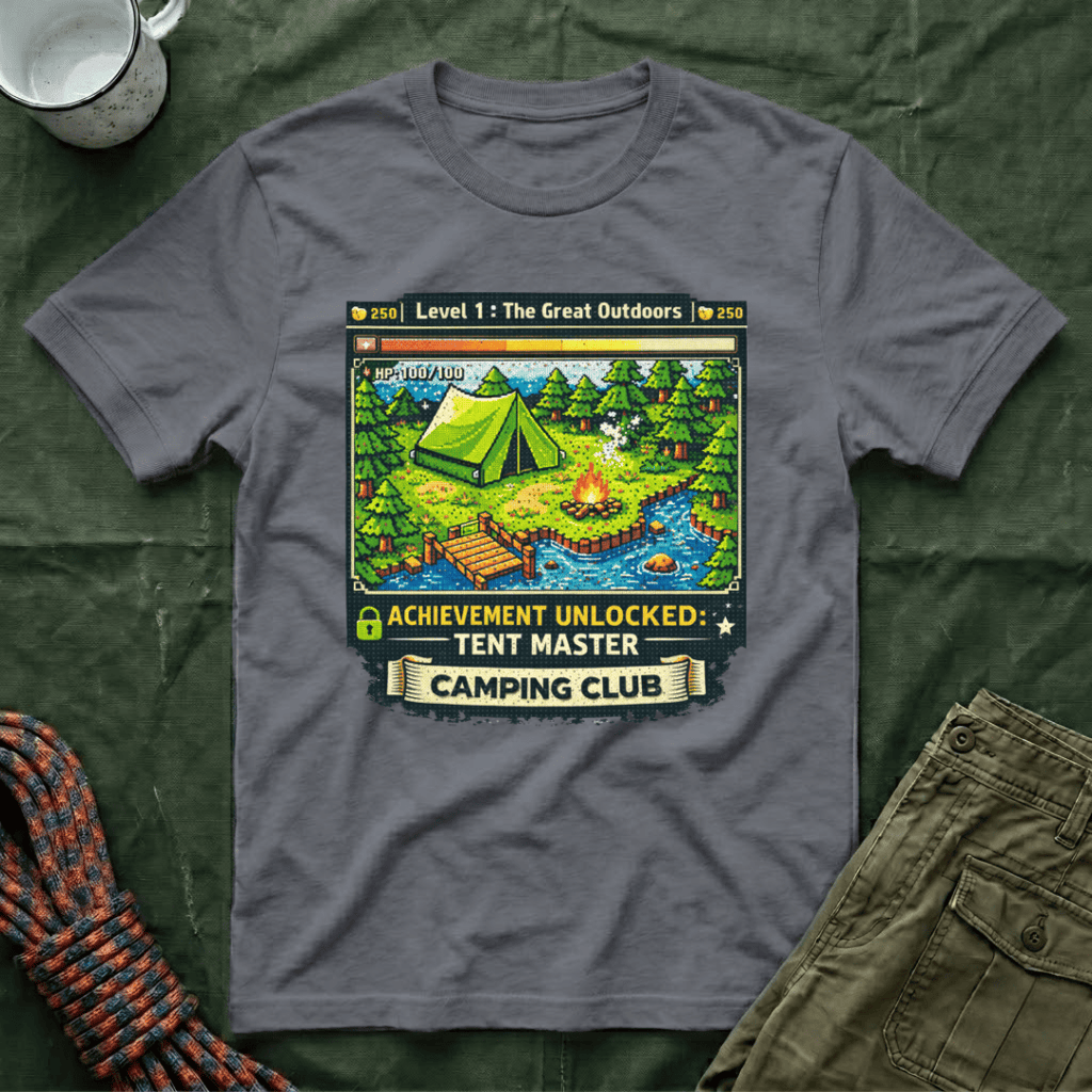 The Great Outdoors Camping Club Gamer T-Shirt