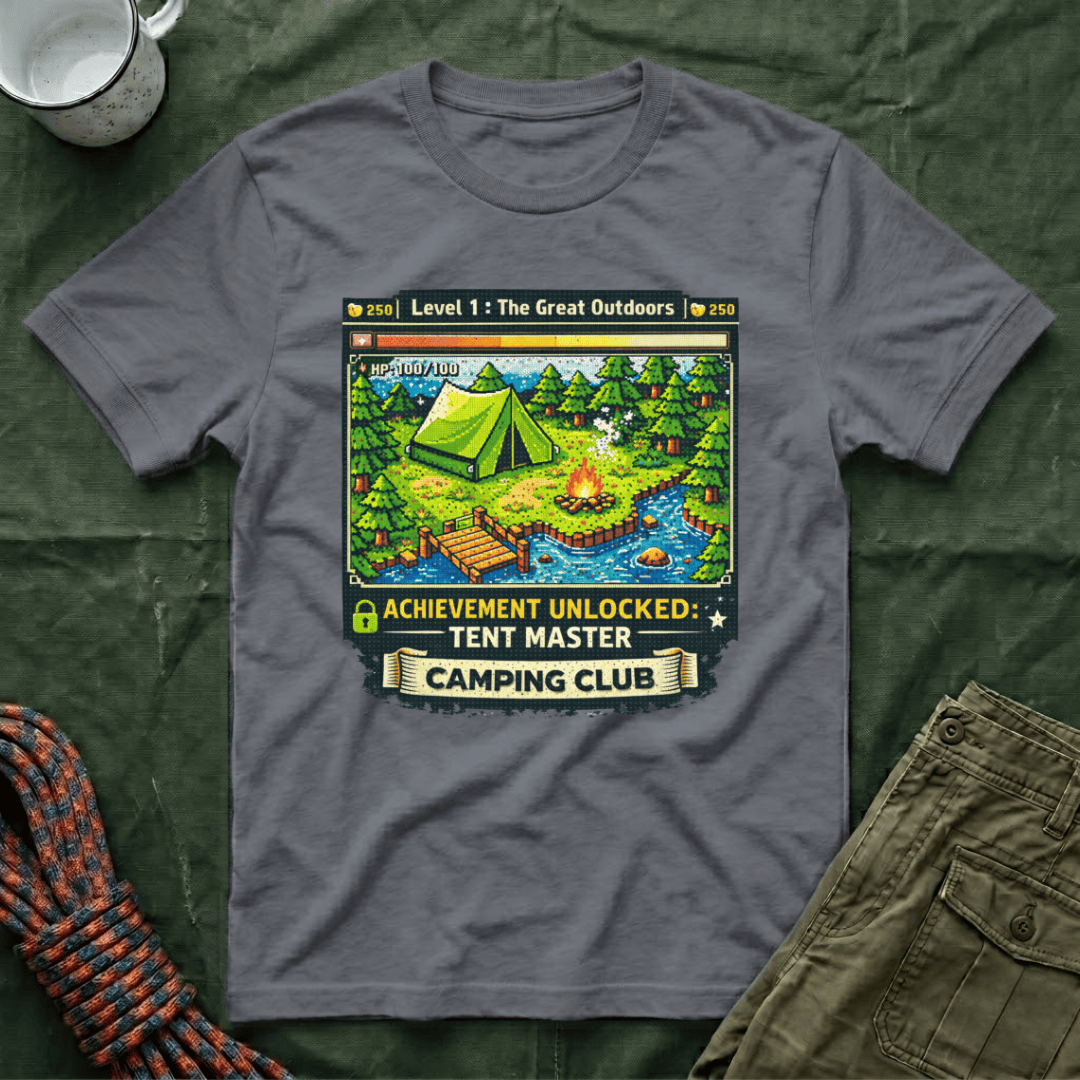 The Great Outdoors Camping Club Gamer T-Shirt