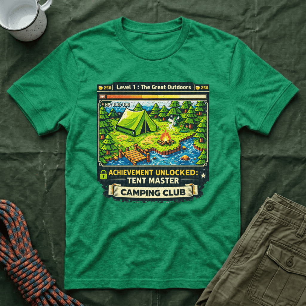 The Great Outdoors Camping Club Gamer T-Shirt