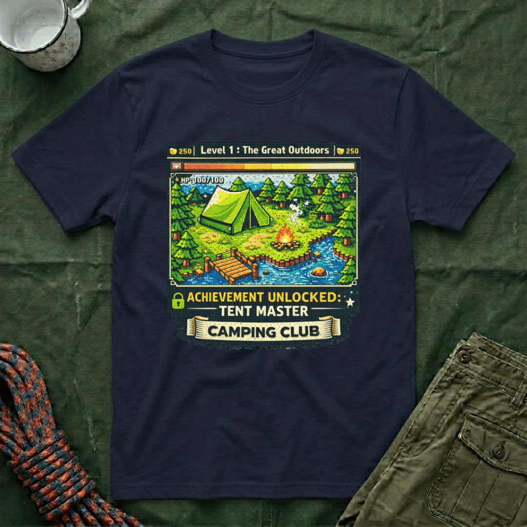 The Great Outdoors Camping Club Gamer T-Shirt