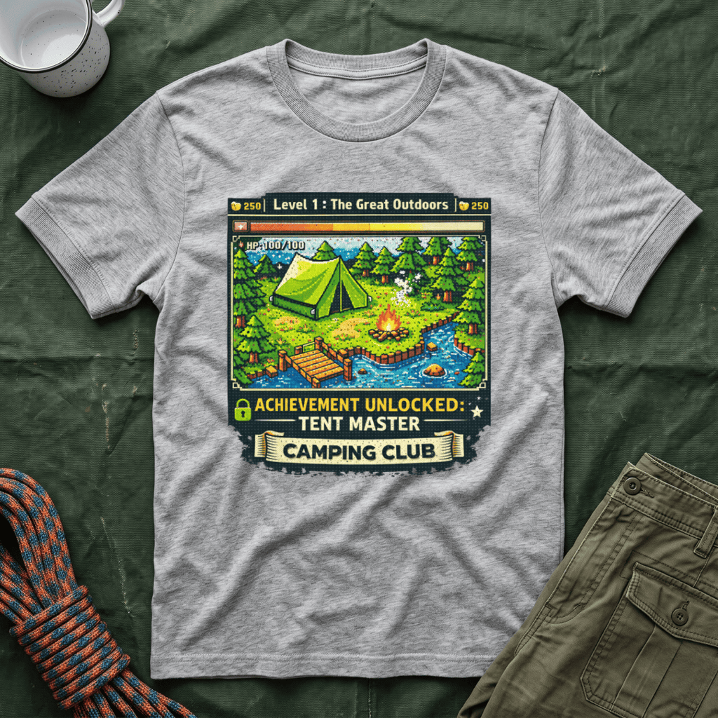 The Great Outdoors Camping Club Gamer T-Shirt