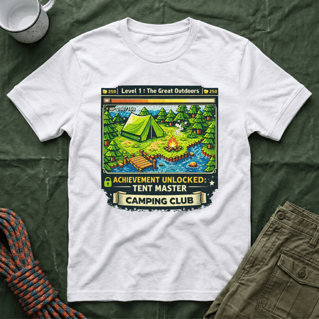 The Great Outdoors Camping Club Gamer T-Shirt