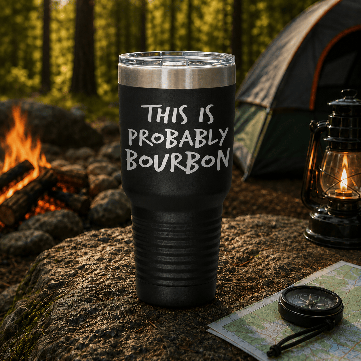 This Is Probably Bourbon Tumbler