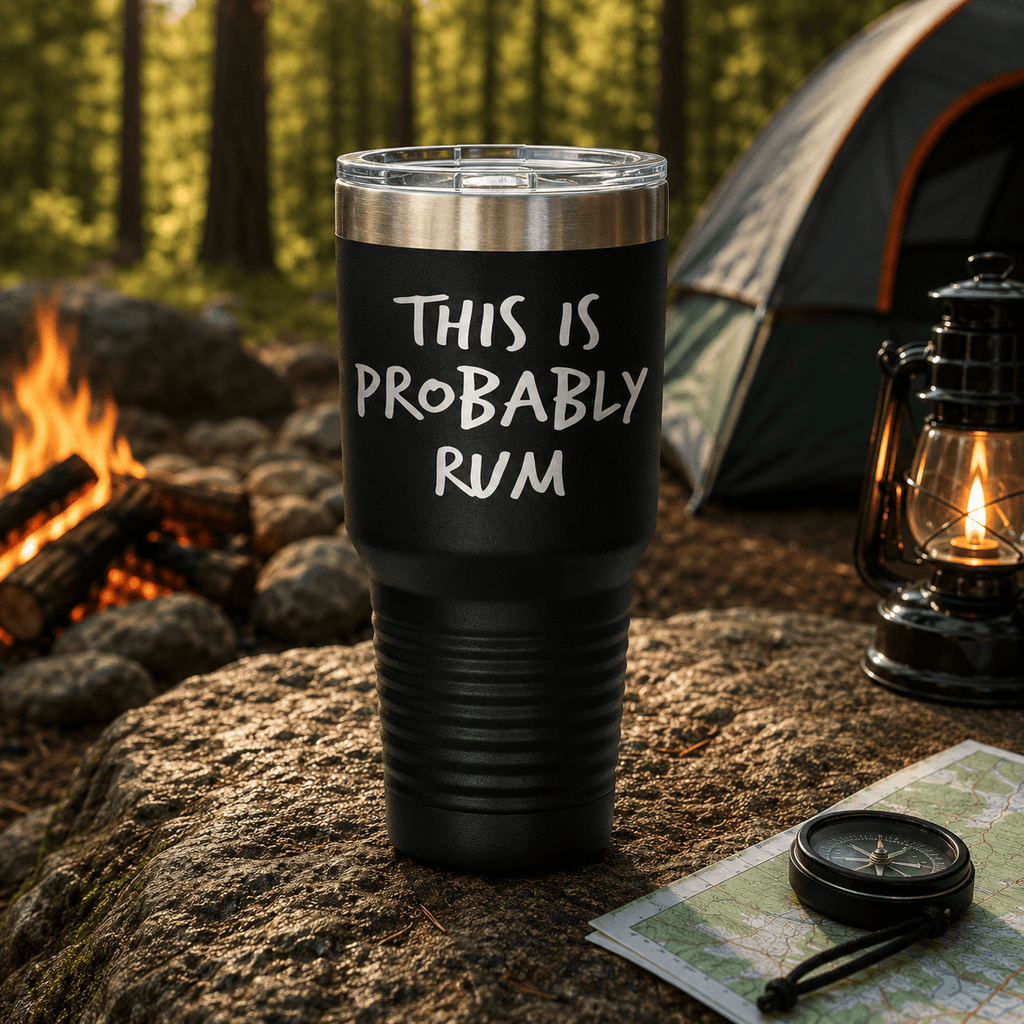 This Is Probably Rum Tumbler