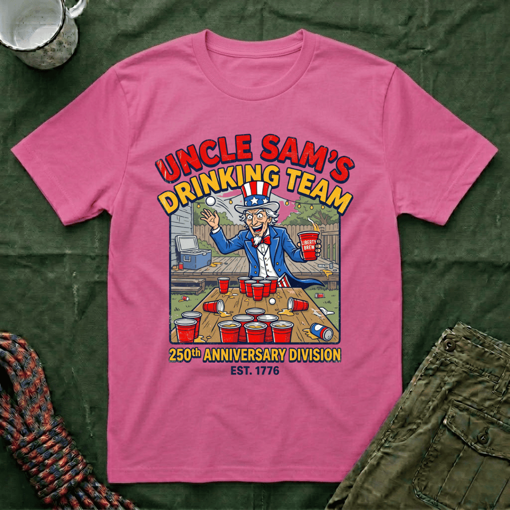 Uncle Sam's Drinking Team T-Shirt