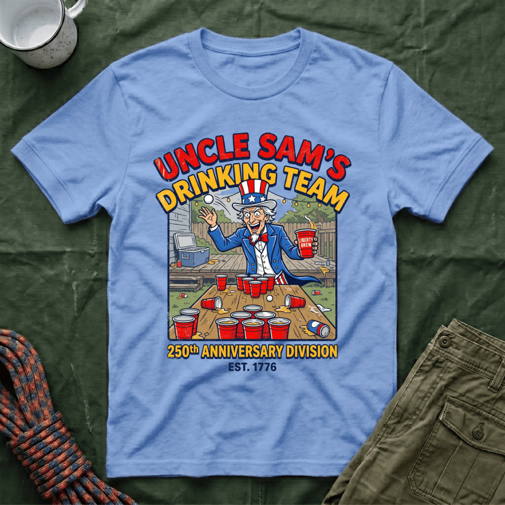 Uncle Sam's Drinking Team T-Shirt