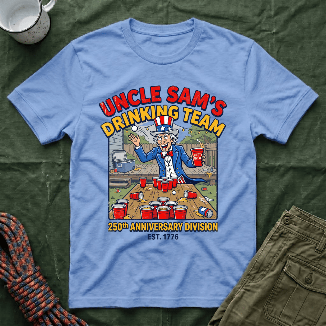 Uncle Sam's Drinking Team T-Shirt