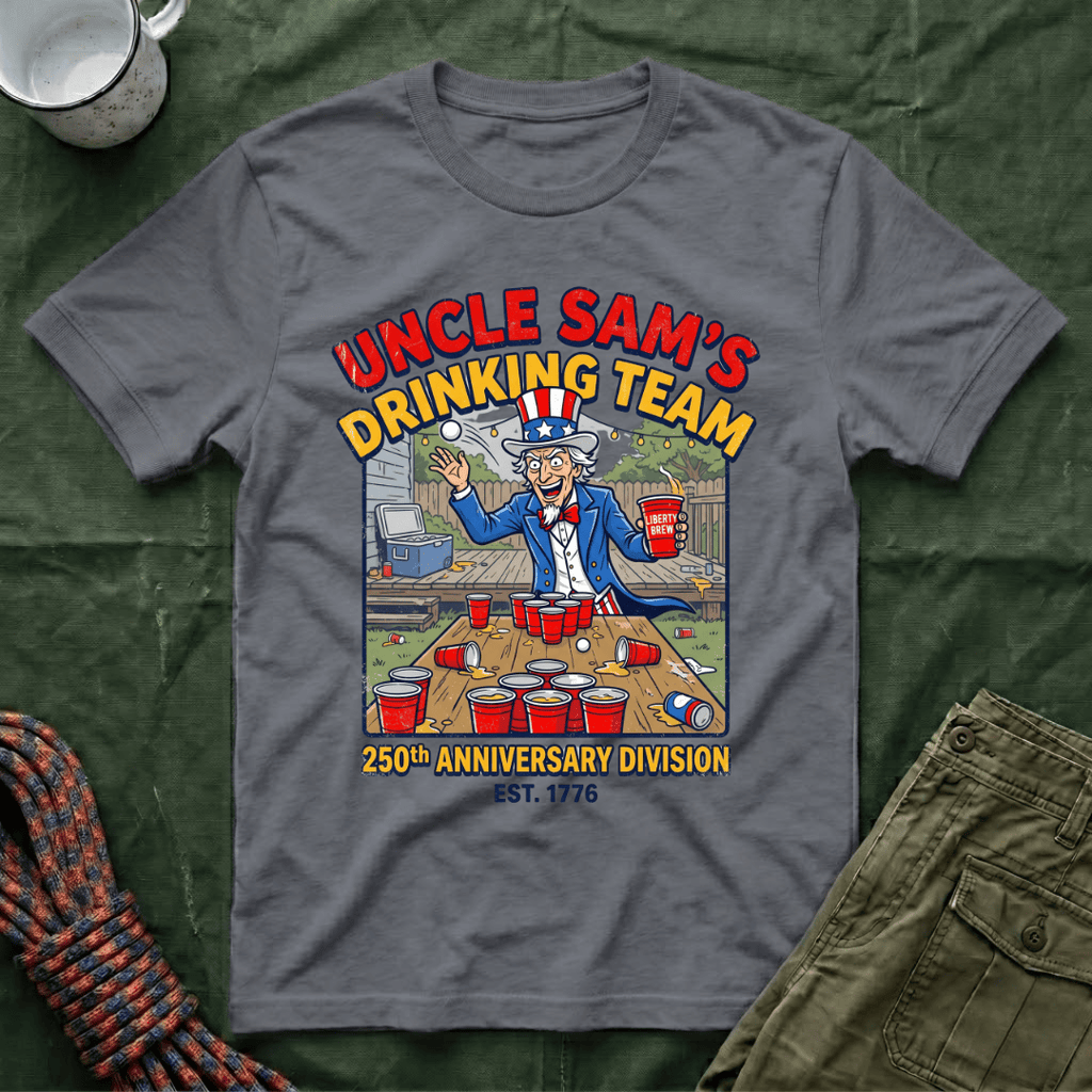 Uncle Sam's Drinking Team T-Shirt