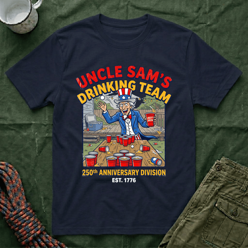 Uncle Sam's Drinking Team T-Shirt