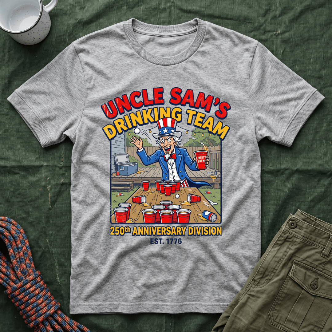 Uncle Sam's Drinking Team T-Shirt