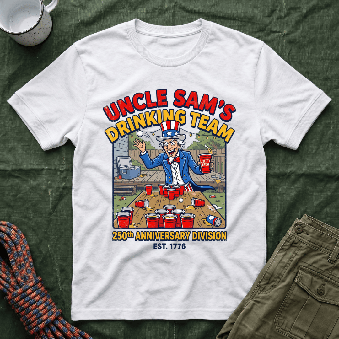 Uncle Sam's Drinking Team T-Shirt