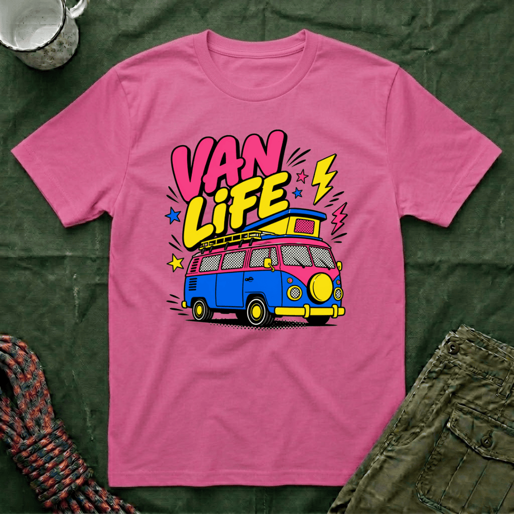 Van Life 80s Style T-Shirt