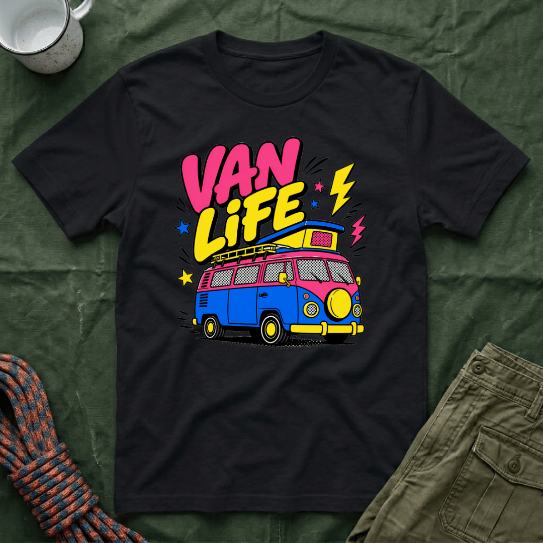 Van Life 80s Style T-Shirt