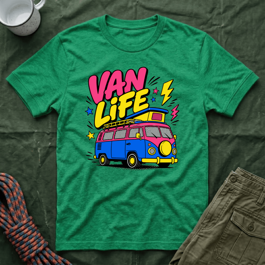 Van Life 80s Style T-Shirt