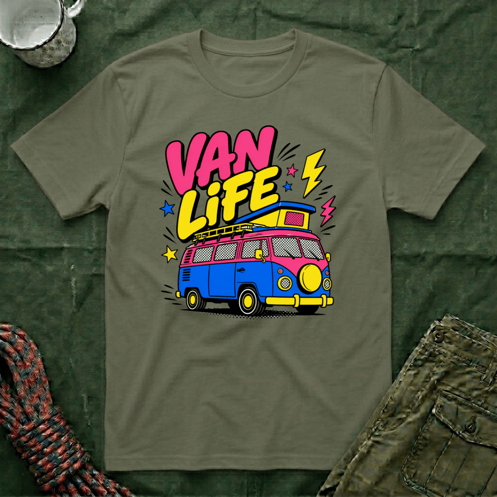 Van Life 80s Style T-Shirt