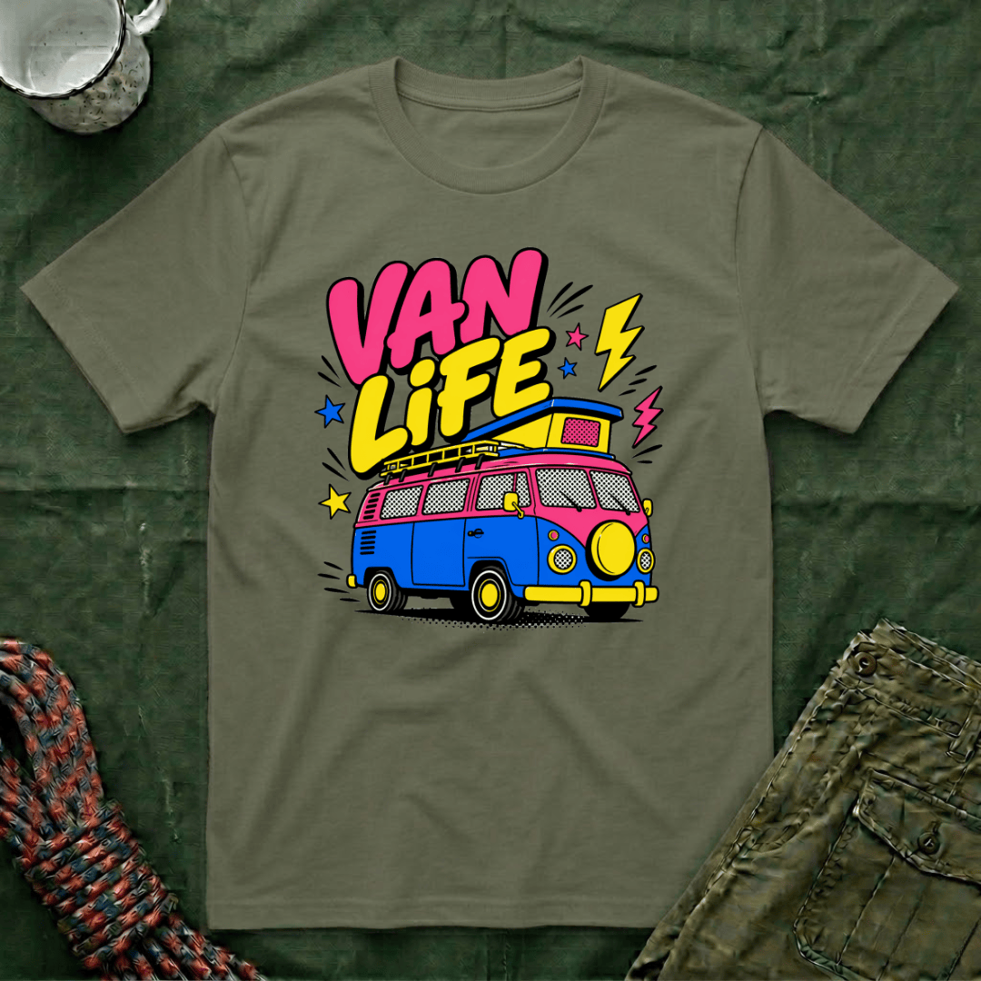 Van Life 80s Style T-Shirt