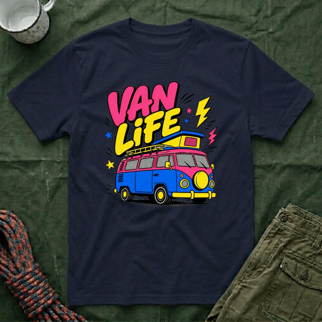 Van Life 80s Style T-Shirt