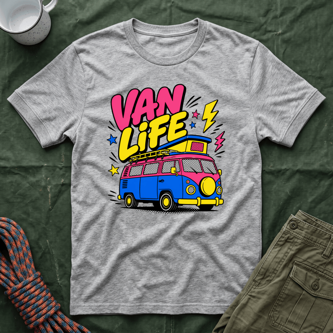Van Life 80s Style T-Shirt