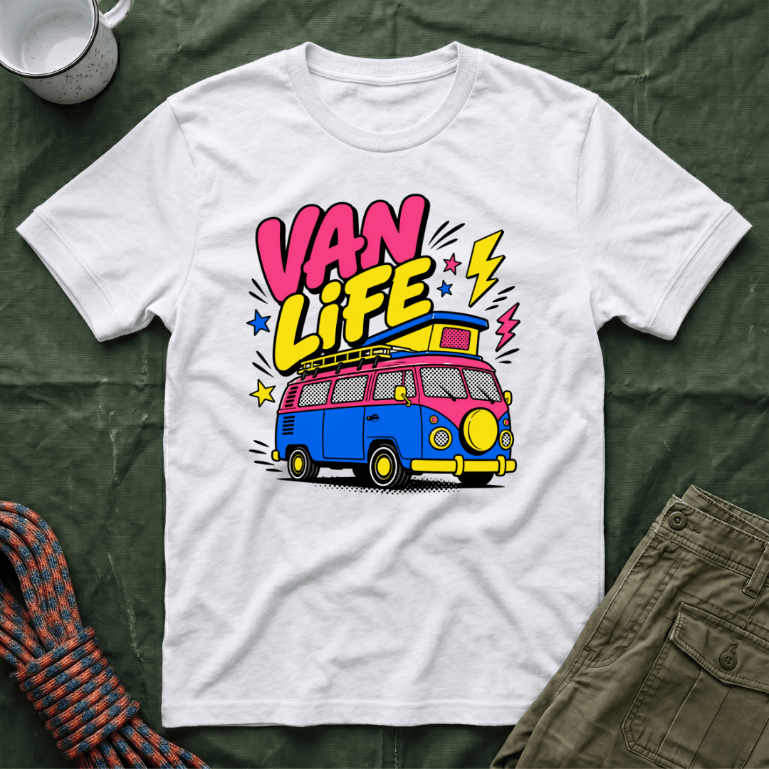 Van Life 80s Style T-Shirt