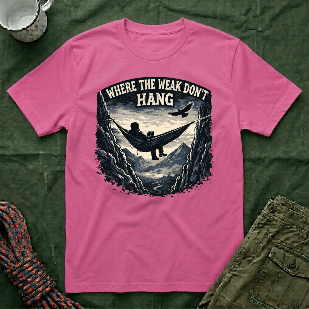 Where The Weak Don't Hang T-Shirt