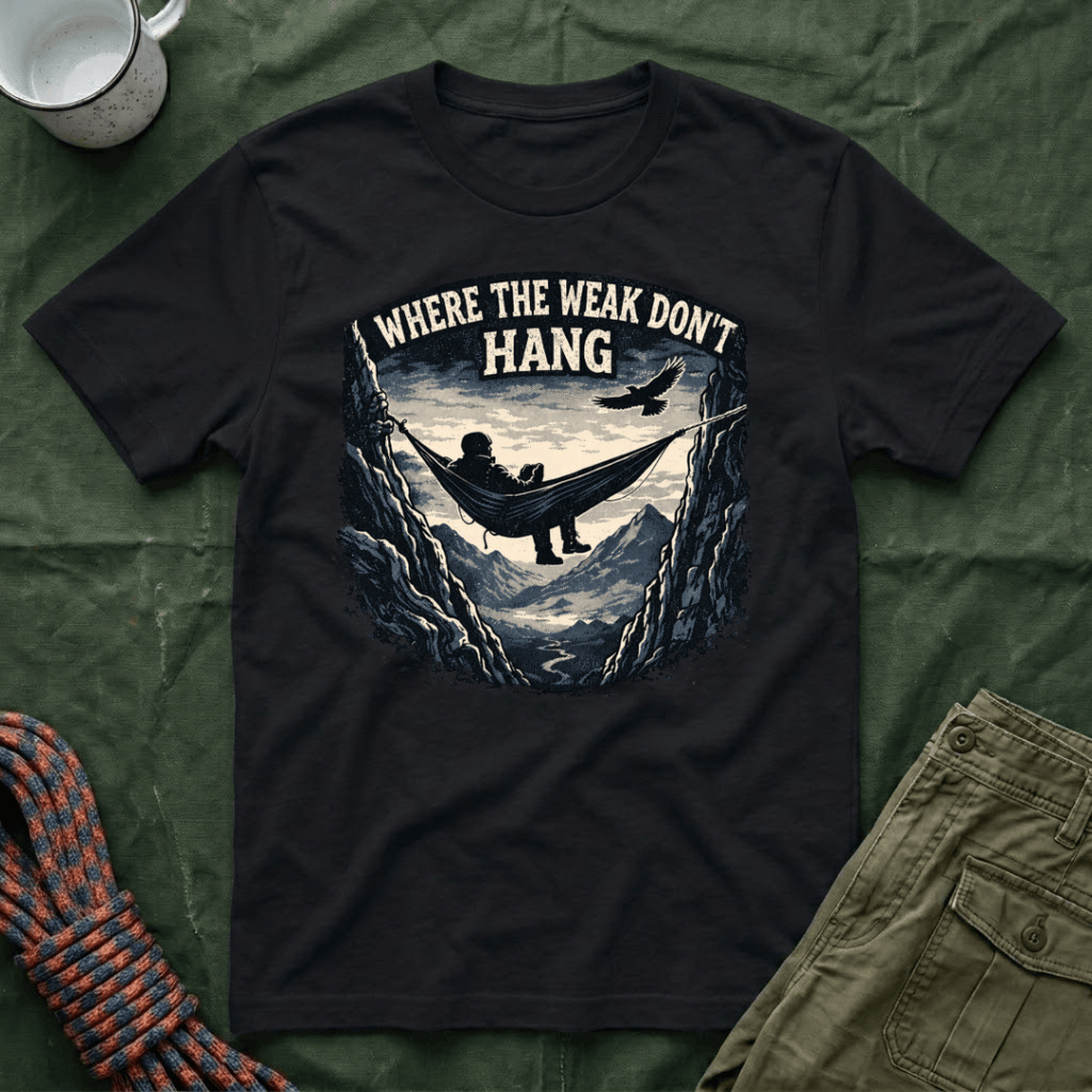 Where The Weak Don't Hang T-Shirt