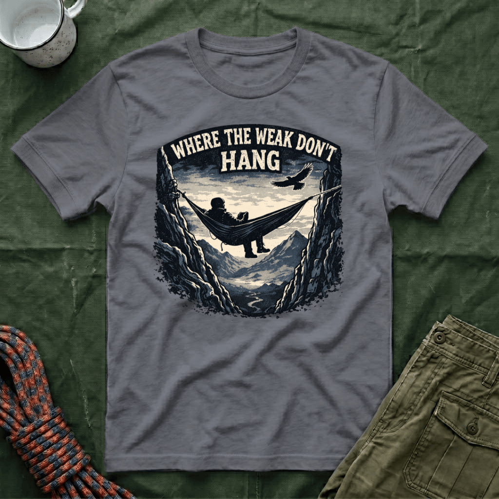 Where The Weak Don't Hang T-Shirt