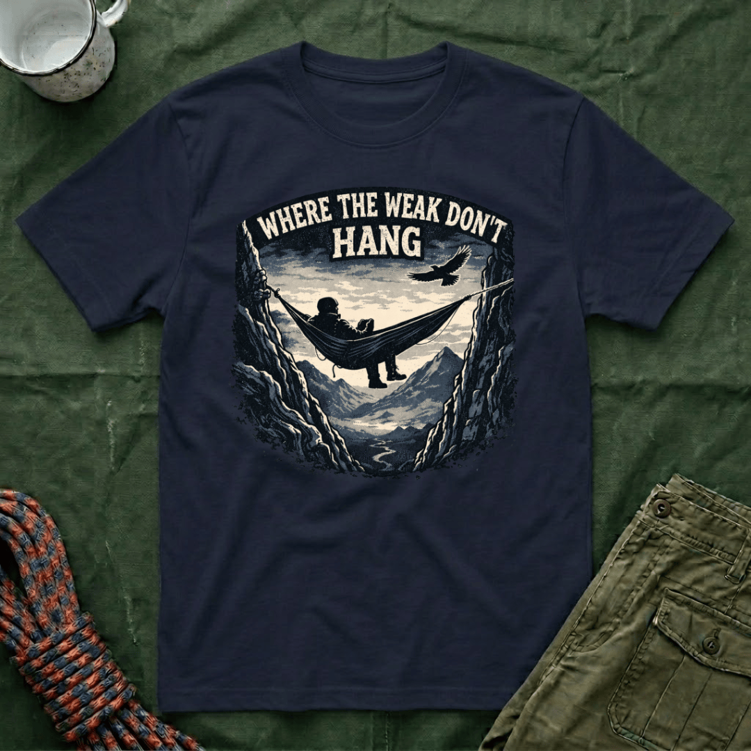 Where The Weak Don't Hang T-Shirt