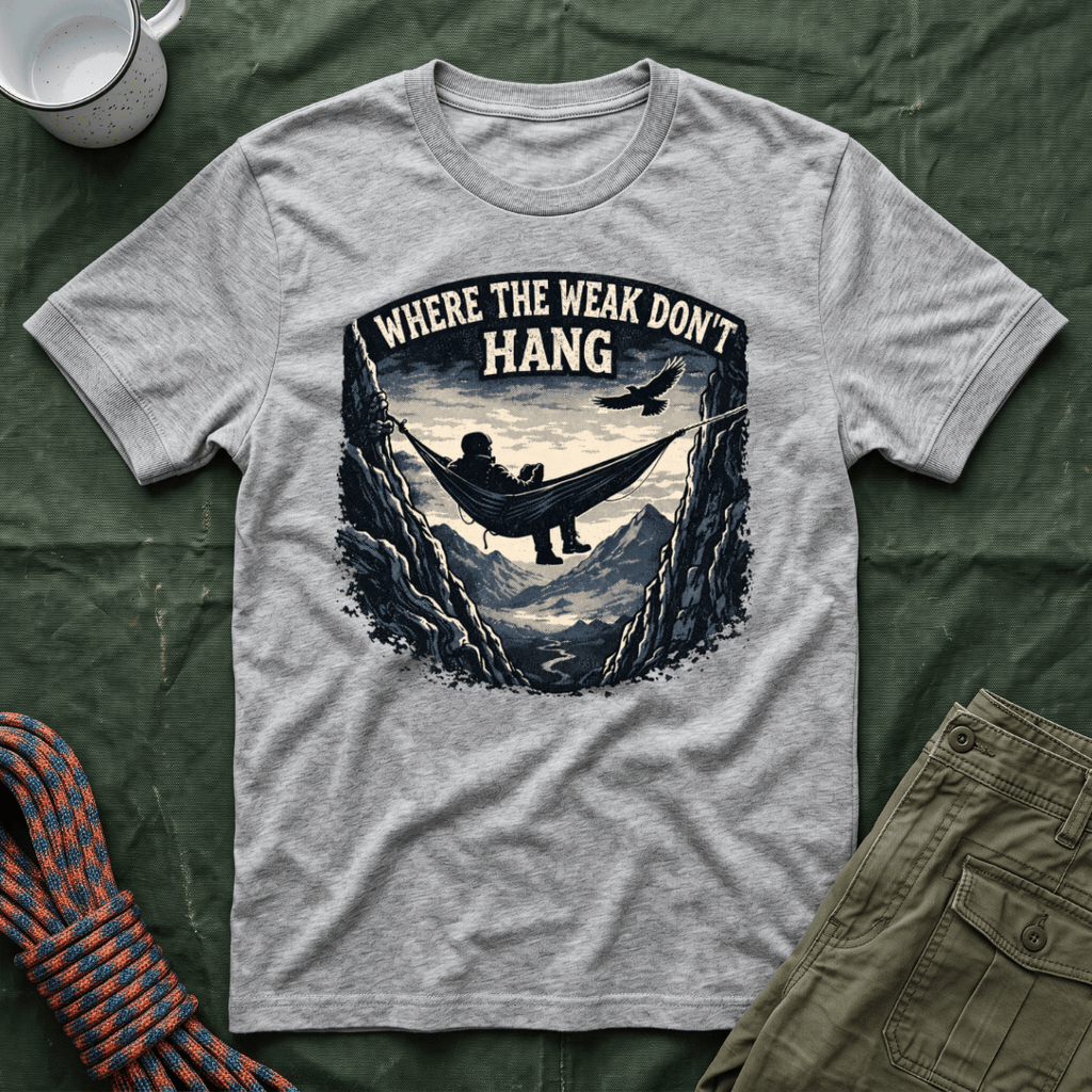 Where The Weak Don't Hang T-Shirt