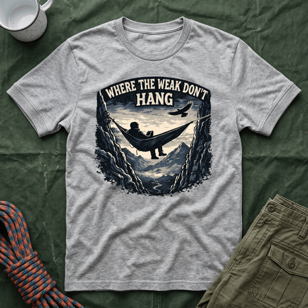 Where The Weak Don't Hang T-Shirt