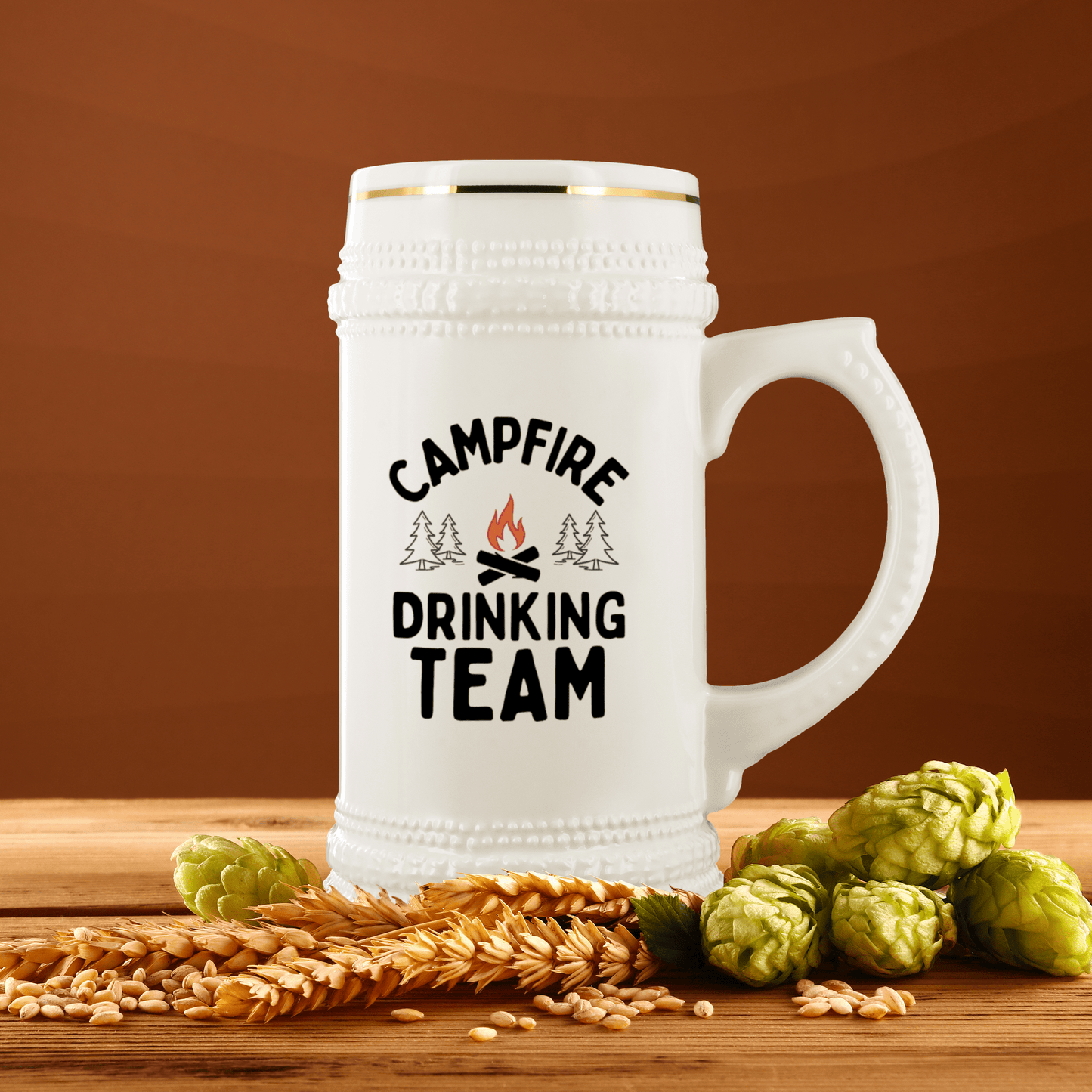 Campfire Drinking Team - Beer Stein