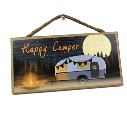 "Happy Camper" Sign