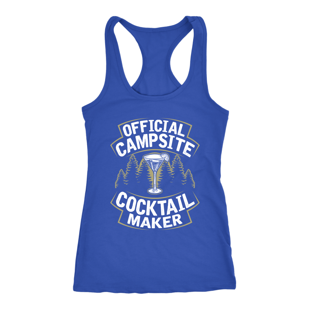 "Official Campsite Cocktail Maker" - Tank
